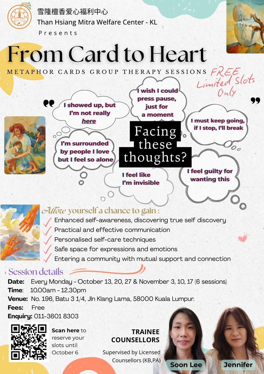 Metaphor Cards Group Therapy (Oct)